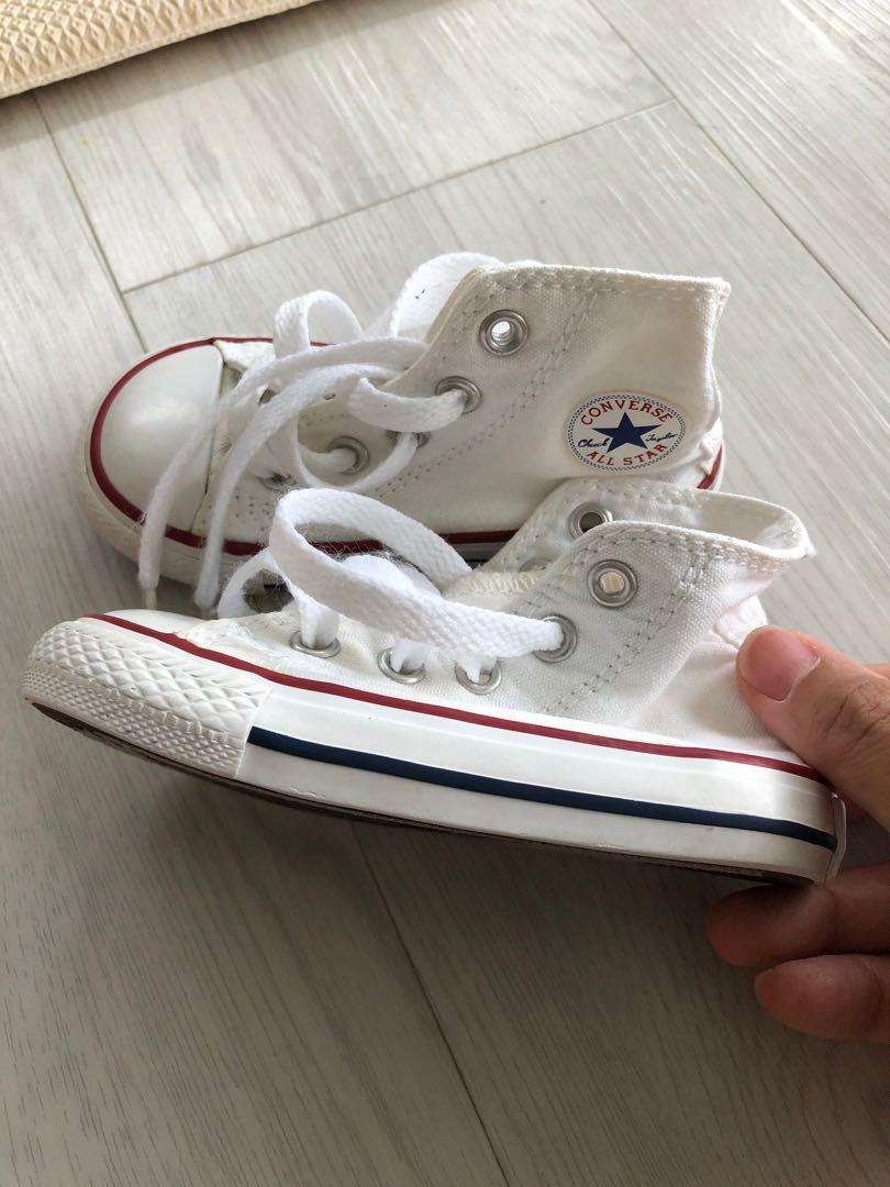 Baby converse shoes in white Babies Kids Babies Kids Fashion