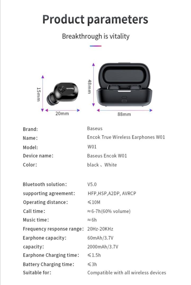 Baseus encok w01 review sale