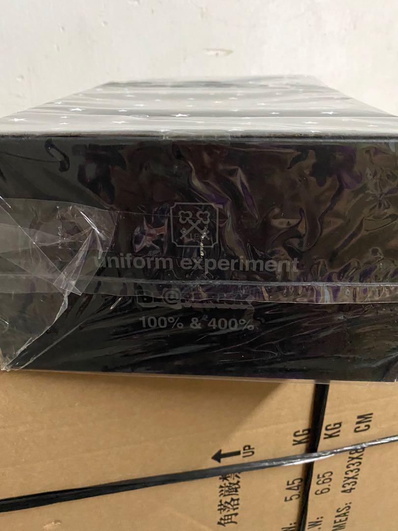 Bearbrick uniform experiment 100%&400%, 興趣及遊戲, 玩具& 遊戲類