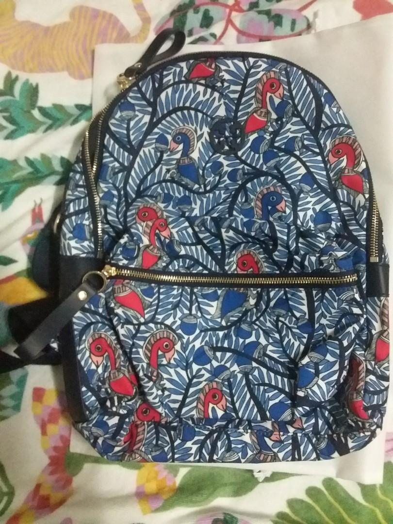 Tory burch floral best sale backpack