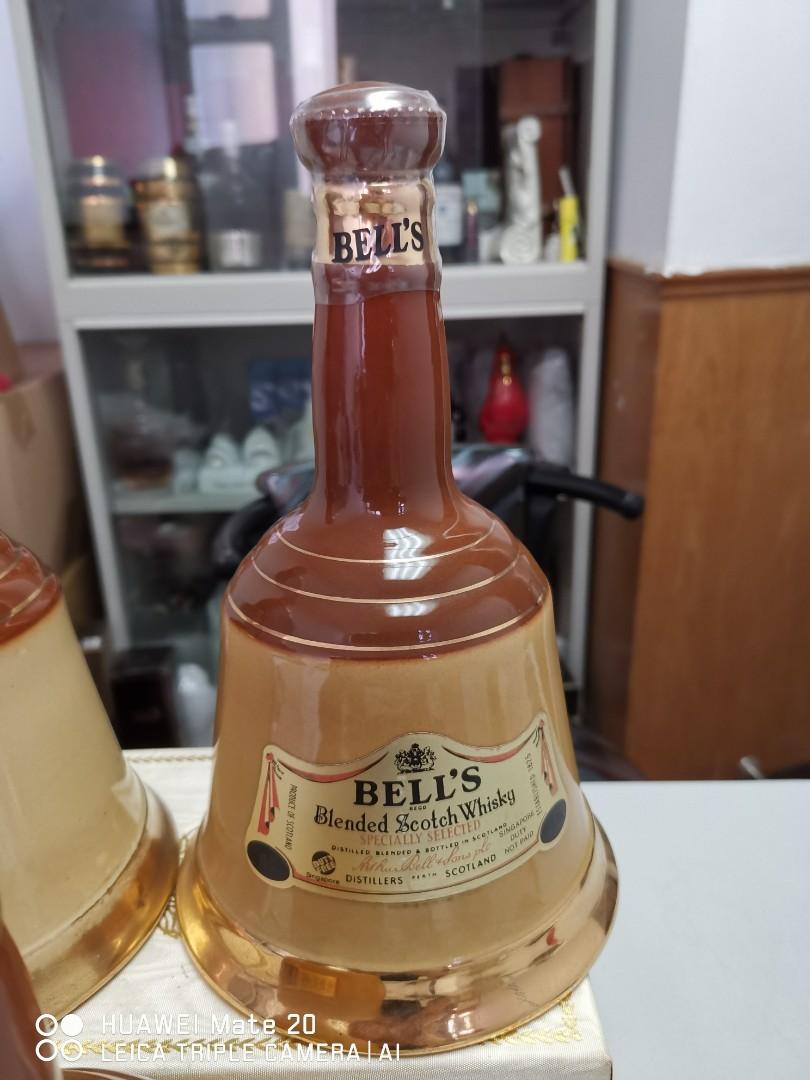 舊酒，BELL WHISKY三瓶, 嘢食& 嘢飲, 酒精飲料- Carousell