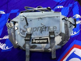 no name　SUPREME waist Bag Blue Camo Supreme Waist Bag (SS20) Blue Chocolate Chip Camo - SS20 - US