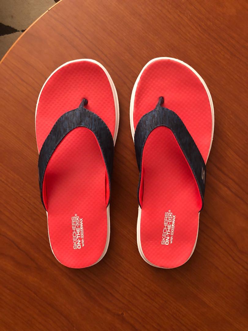 BN Skechers slippers, Women's Fashion 