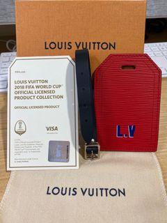 Louis Vuitton handle strap belt poignet keepall Vachetta leather w/BRASS hw