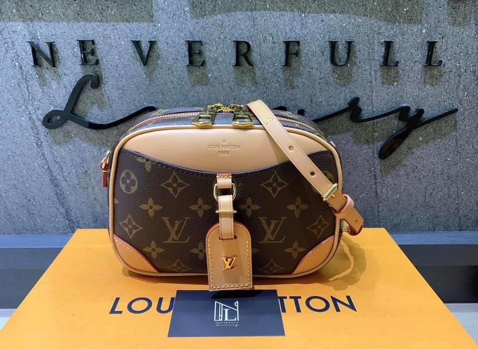 Louis Vuitton Deauville Mini Monogram, Luxury, Bags & Wallets on Carousell
