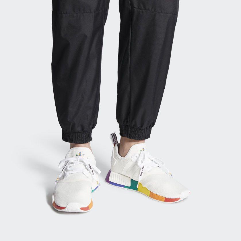 BNWT ADIDAS Men's NMD R1 Pride Shoes, Men's Fashion, Footwear, Sneakers on  Carousell