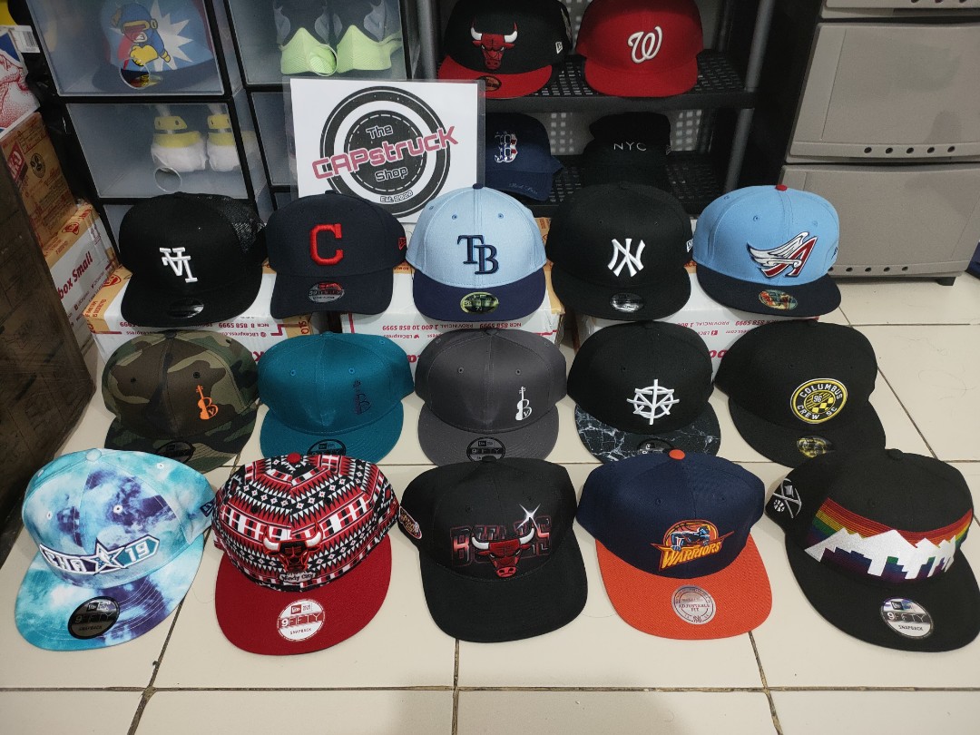 BRAND NEW NEW ERA AND M\u0026N CAPS, Men's 