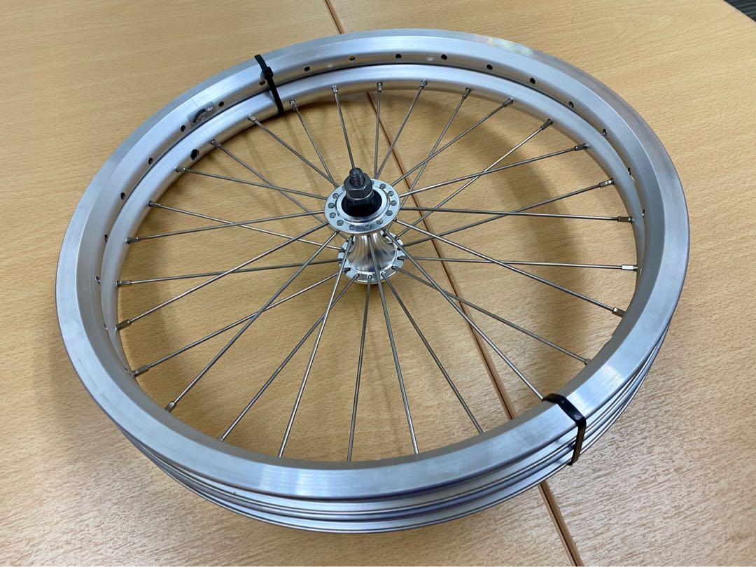 Brompton Rims Brompton original rims (x2) new, Bicycles & PMDs, Parts & Accessories ...