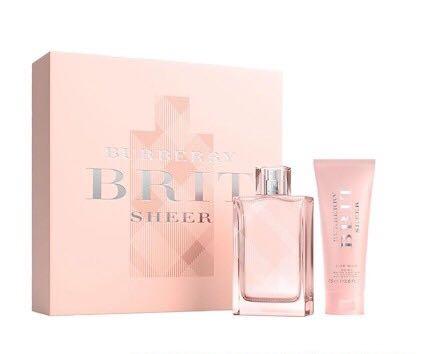 Burberry brit sheer on sale for her body lotion