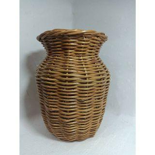 Buri Basket Vase