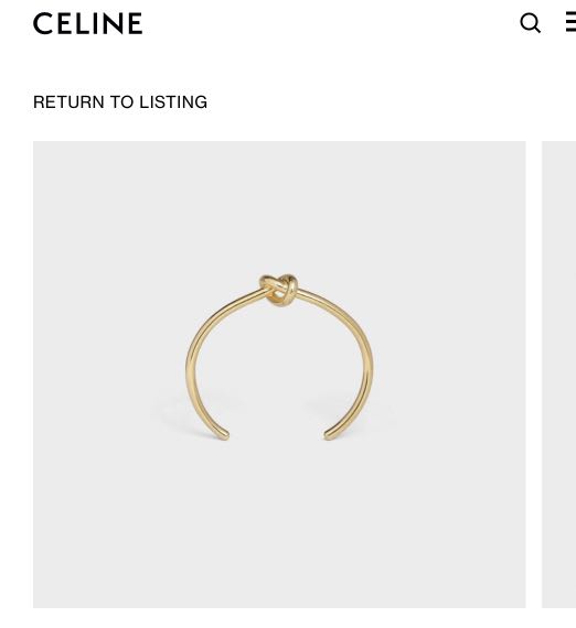 Celine knot 2025 bracelet price