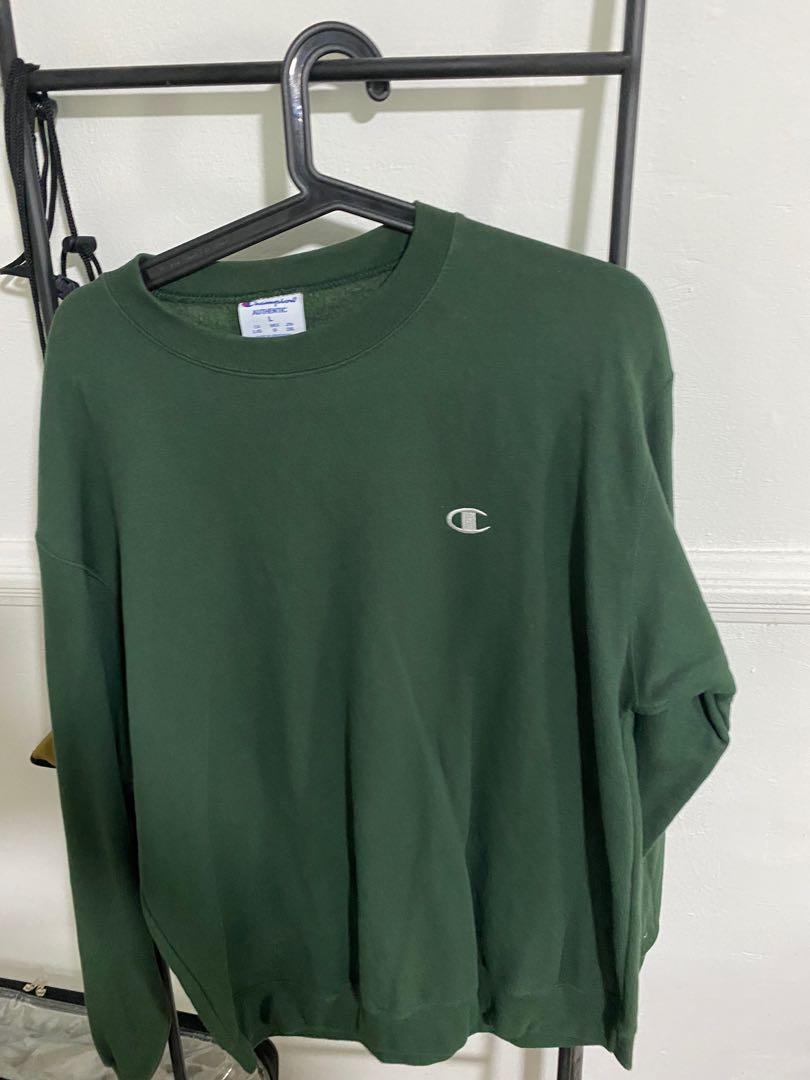 emerald green champion sweater outlet