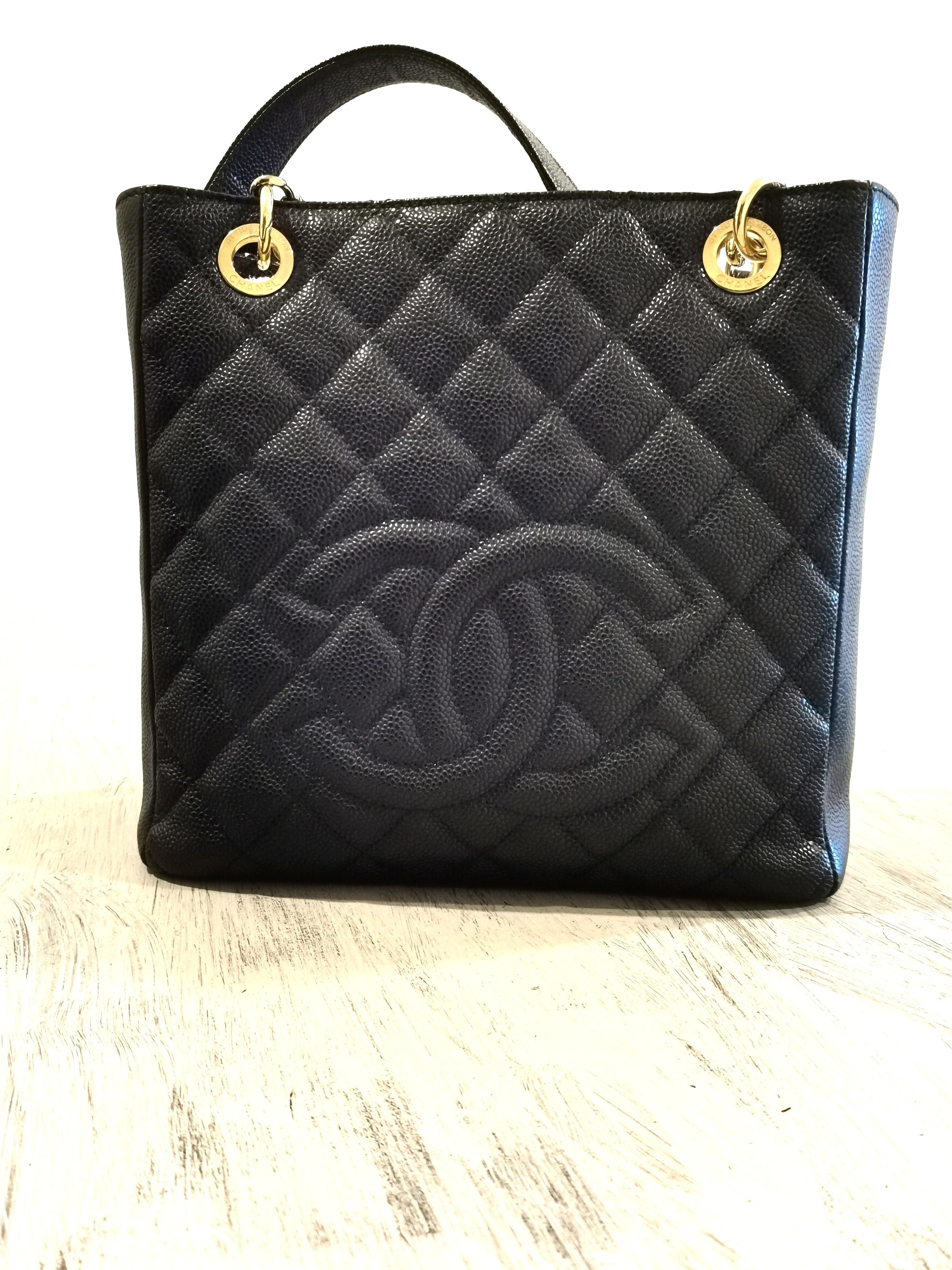 Chanel Petite Shopping tote PST, Luxury, Bags & Wallets on Carousell