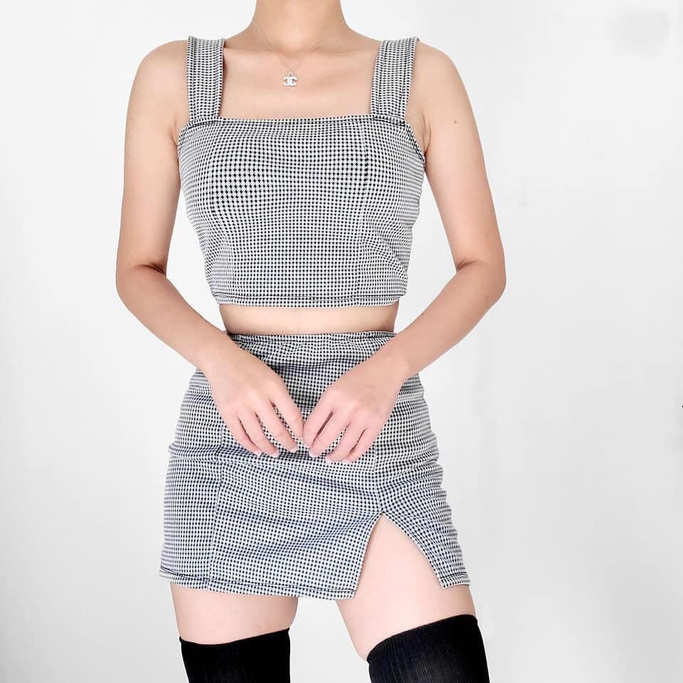 Checkered Set Top And Skirt Coordinates Women S Fashion Clothes Dresses Skirts On Carousell Shop the new range of men's clothes, accessories, shoes, bags & more. carousell