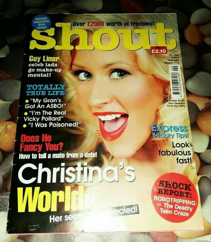 Christina Aguilera (Category: Magazines) located in Quezon City. Submitted by collectiblespopupshop (Listing ID 1033308037, Image 1). Description: Christina Aguilera magazine collectors limited edition made in US no issue it's like new.
