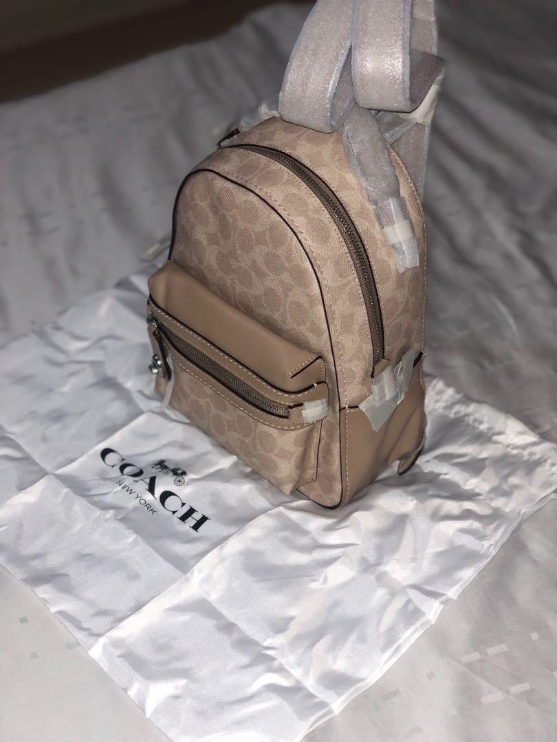 Coach Campus Backpack 23 In Signature Canvas