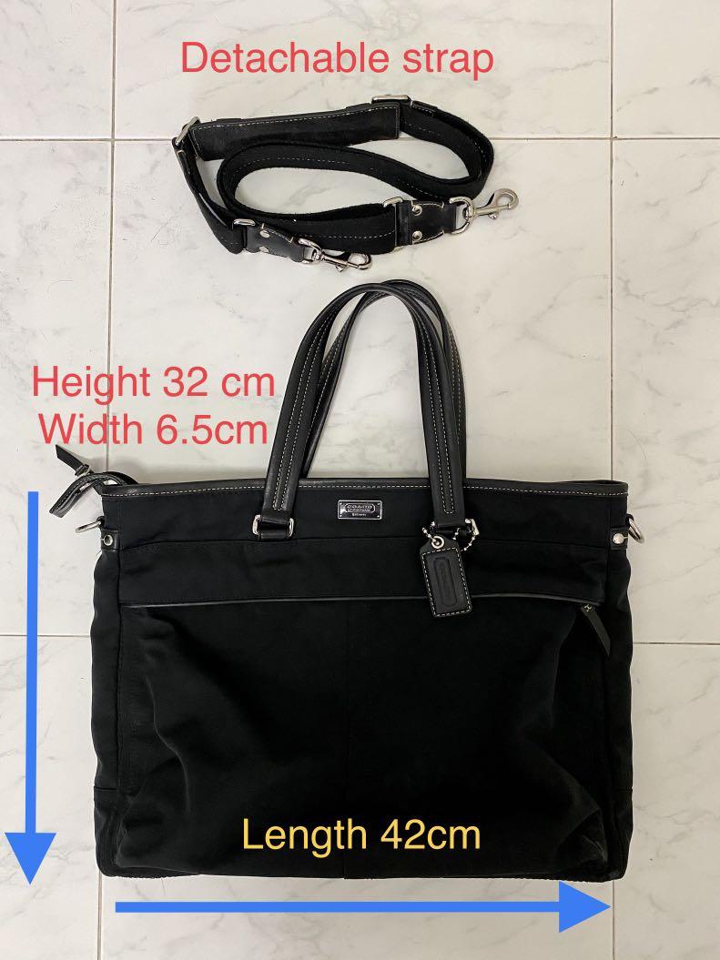 COACH men briefcase / laptop bag, Luxury, Bags & Wallets, Briefcases on