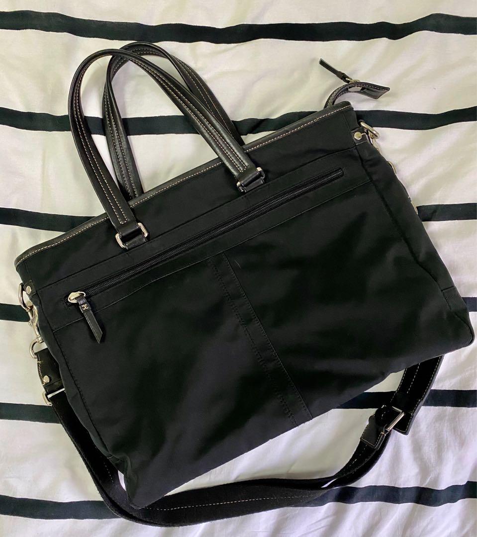 COACH men briefcase / laptop bag, Luxury, Bags & Wallets, Briefcases on