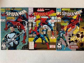 Comics - Spider-Man ( Vengeance Guest Starring The Punisher set 32-34) Spiderman