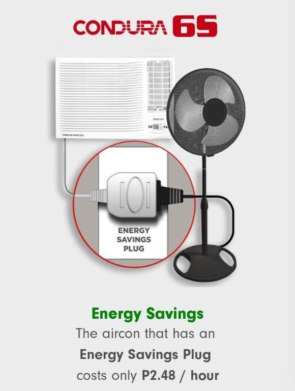 Condura 6s Wconz006ec Air Conditioner At 0 5hp And Timer Function Tv Home Appliances Air Conditioning And Heating On Carousell