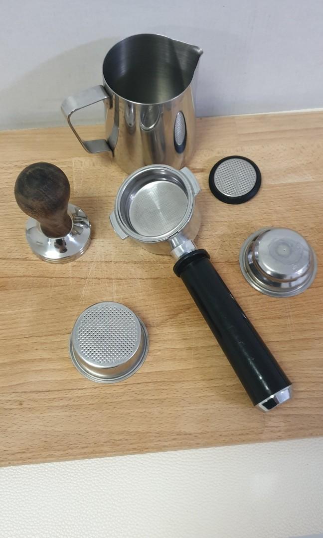 Delonghi ECP35.31 (51mm) Bottomless Portafilter, Filter Baskets