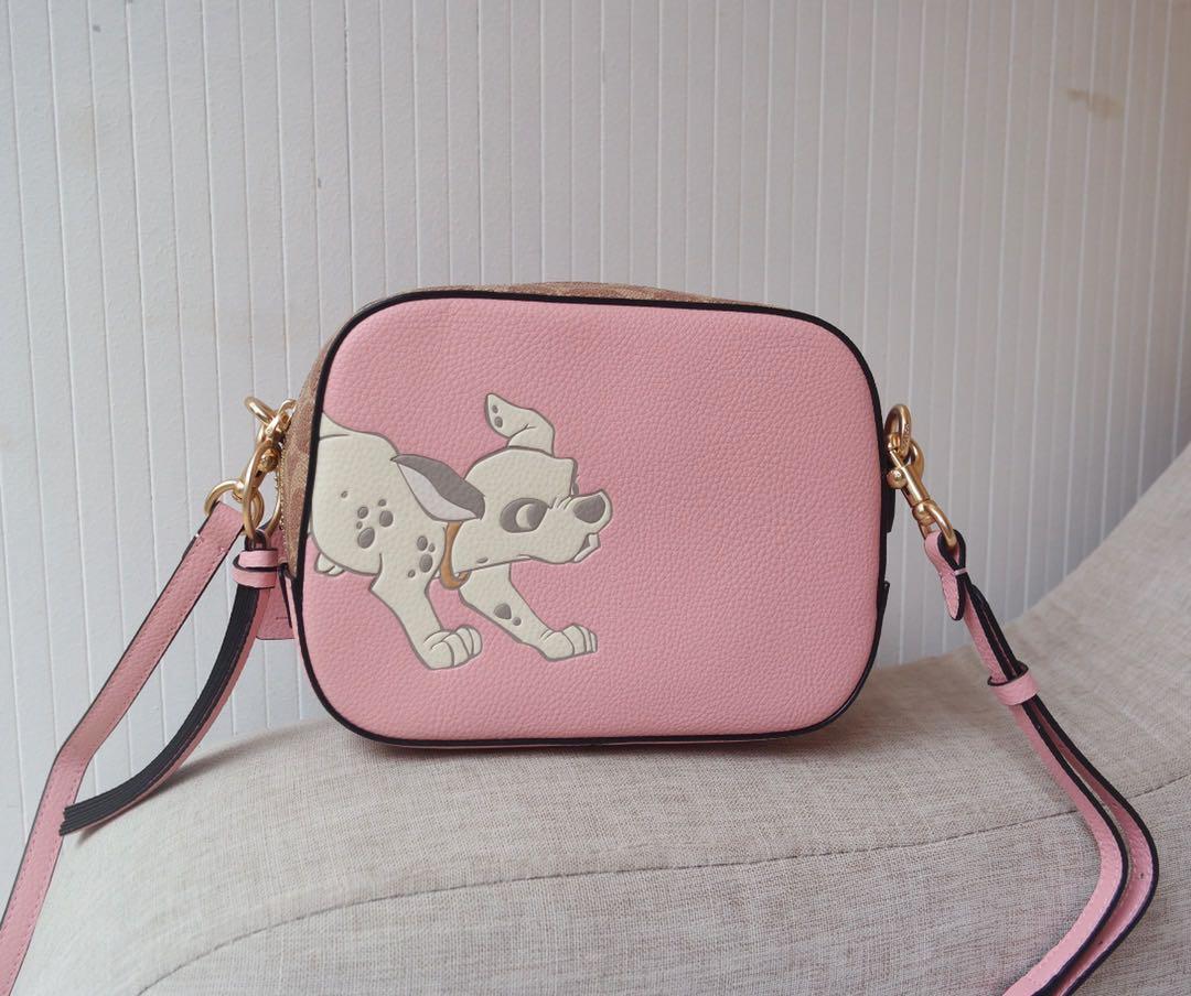 coach dalmatian camera bag