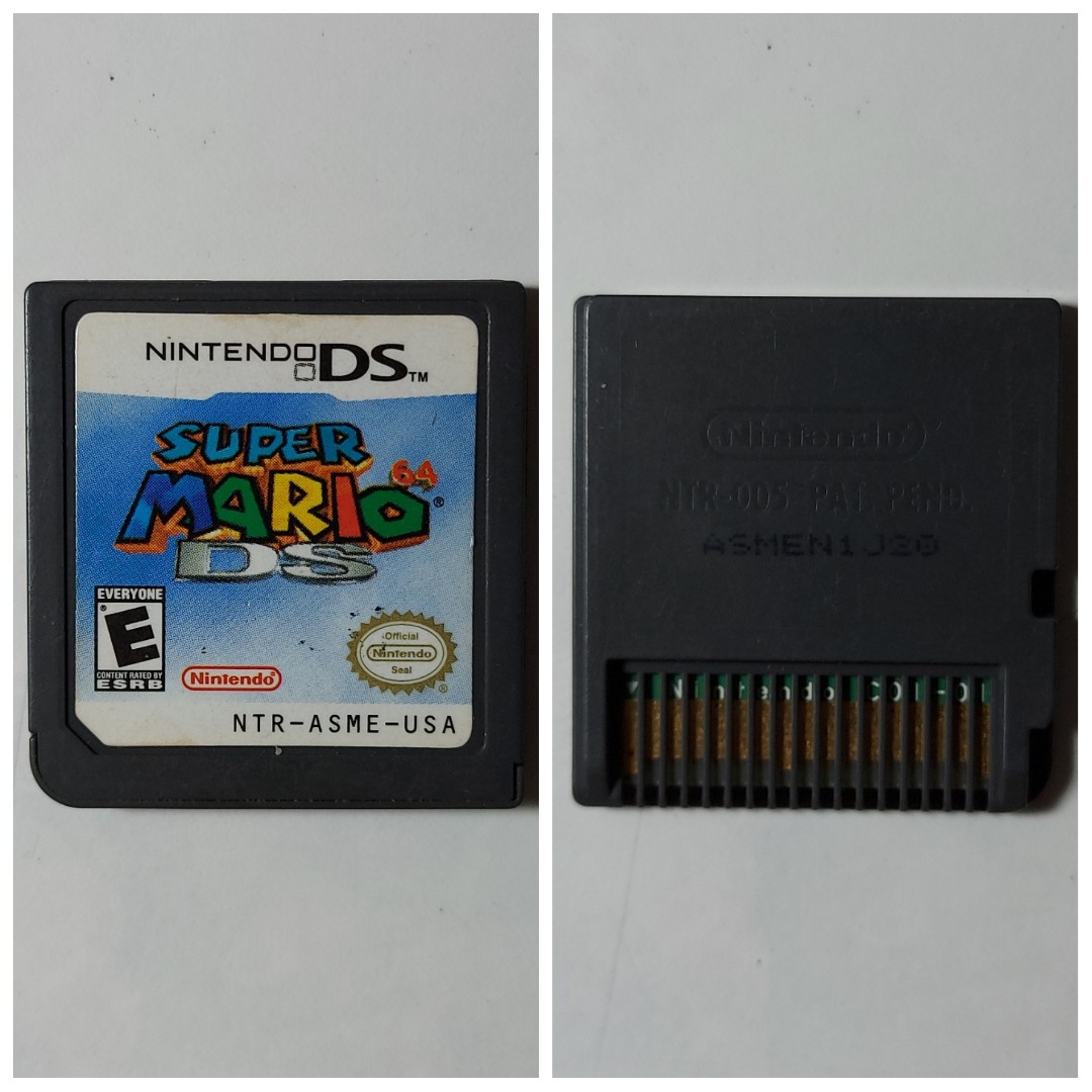 DS Super Mario 64 Cart US Video Gaming Video Games Nintendo on