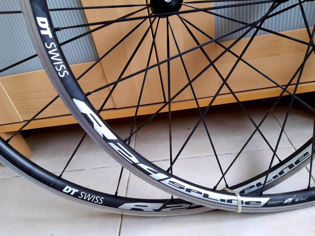 Dt swiss r24 online spline disc 700c wheelset