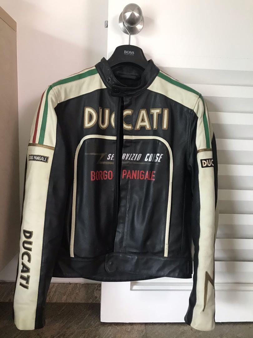 Ducati leather motorbike jacket 