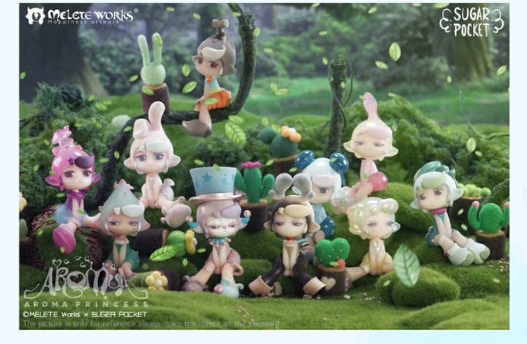 MELETE WORKS x SUGAR POCKET AROMA PRINCESS Ella Song of Forest Ome Mini Art Toy