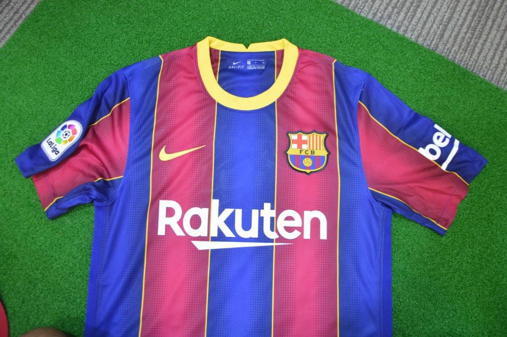 Fc Barcelona Home 2020 2021 Sports Athletic Sports Clothing On Carousell
