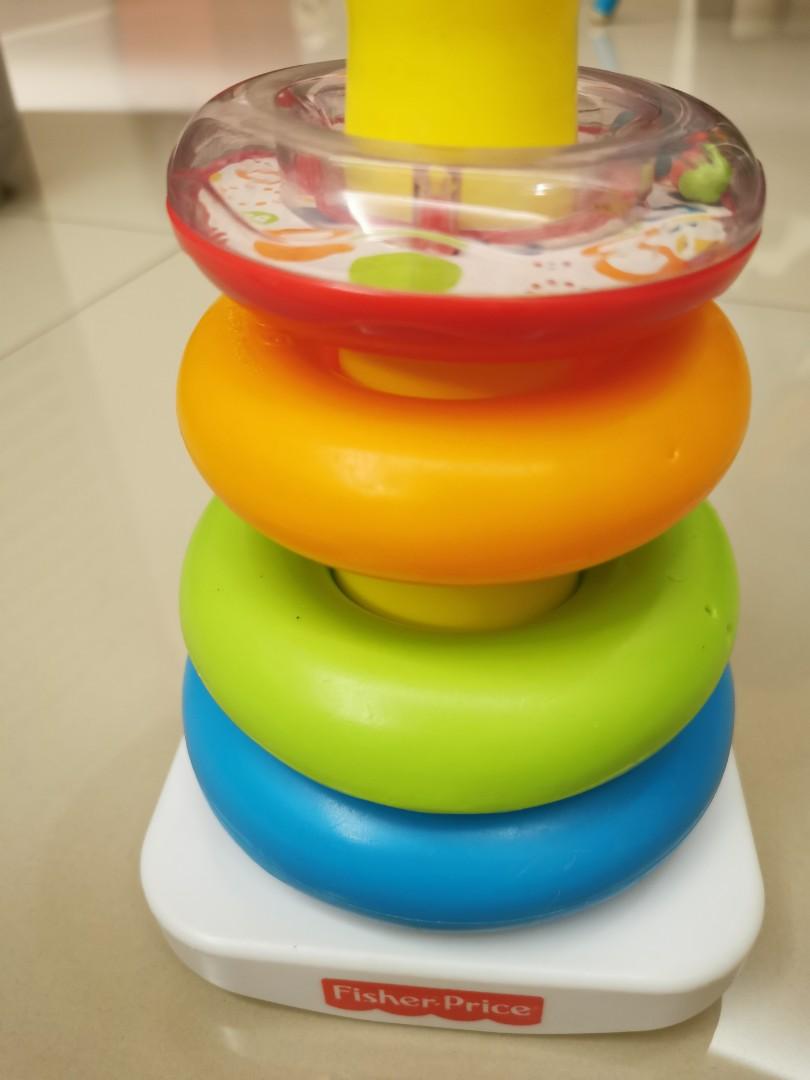 Fisher Price Rock a stack, Hobbies & Toys, Toys & Games on Carousell