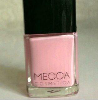 Free brand new Mecca nail polish with any purchase