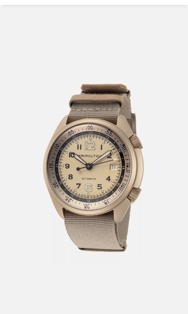 Hamilton Khaki Aviation Pilot Pioneer Auto Men S Automatic Watch H80435895 Men S Fashion Watches On Carousell