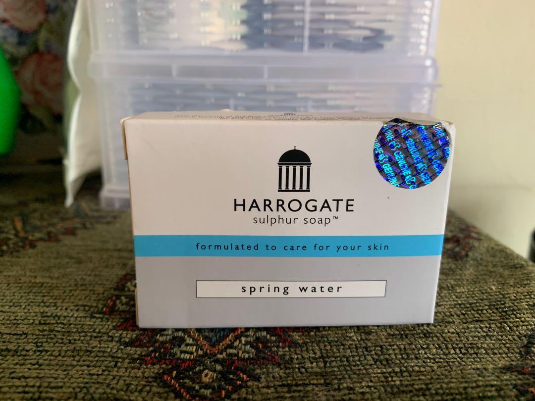 Harrogate Sulphur Soap Health Beauty Skin Bath Body On Carousell