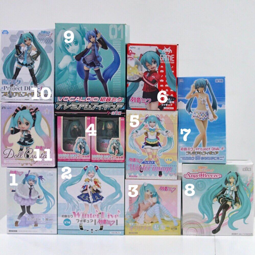 Hatsune Miku Vocaloid - Future Media Figure - Figurine for Hobbies & Toys, Toys & Games on Carousell