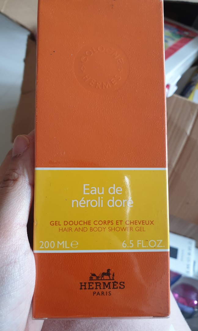 Hermes body wash, Kesehatan & Kecantikan, Kulit, Sabun & Tubuh di Carousell