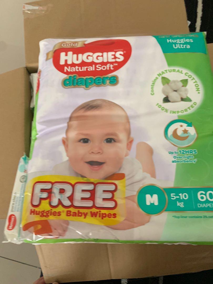 Huggies Ultra Natural Soft Diapers Babies Kids Others On Carousell
