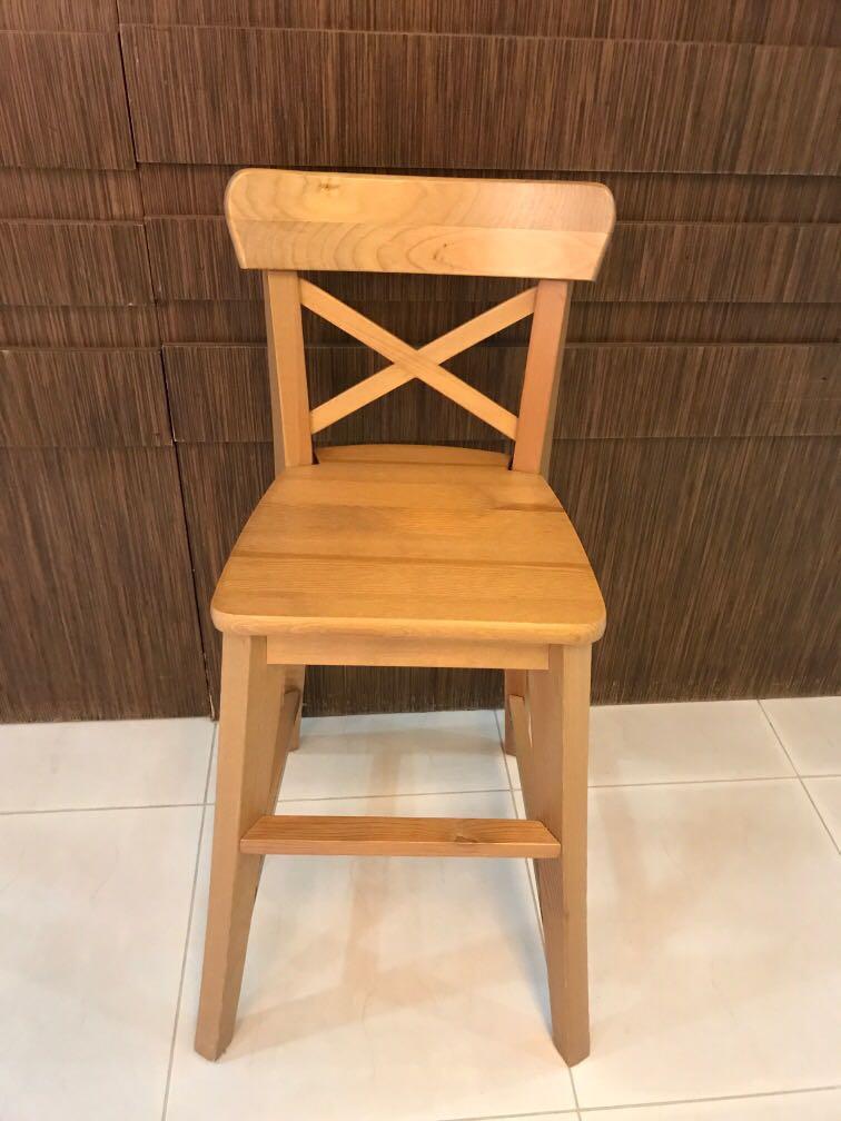 Ikea Ingolf Junior Chair Stool Furniture Tables Chairs On Carousell