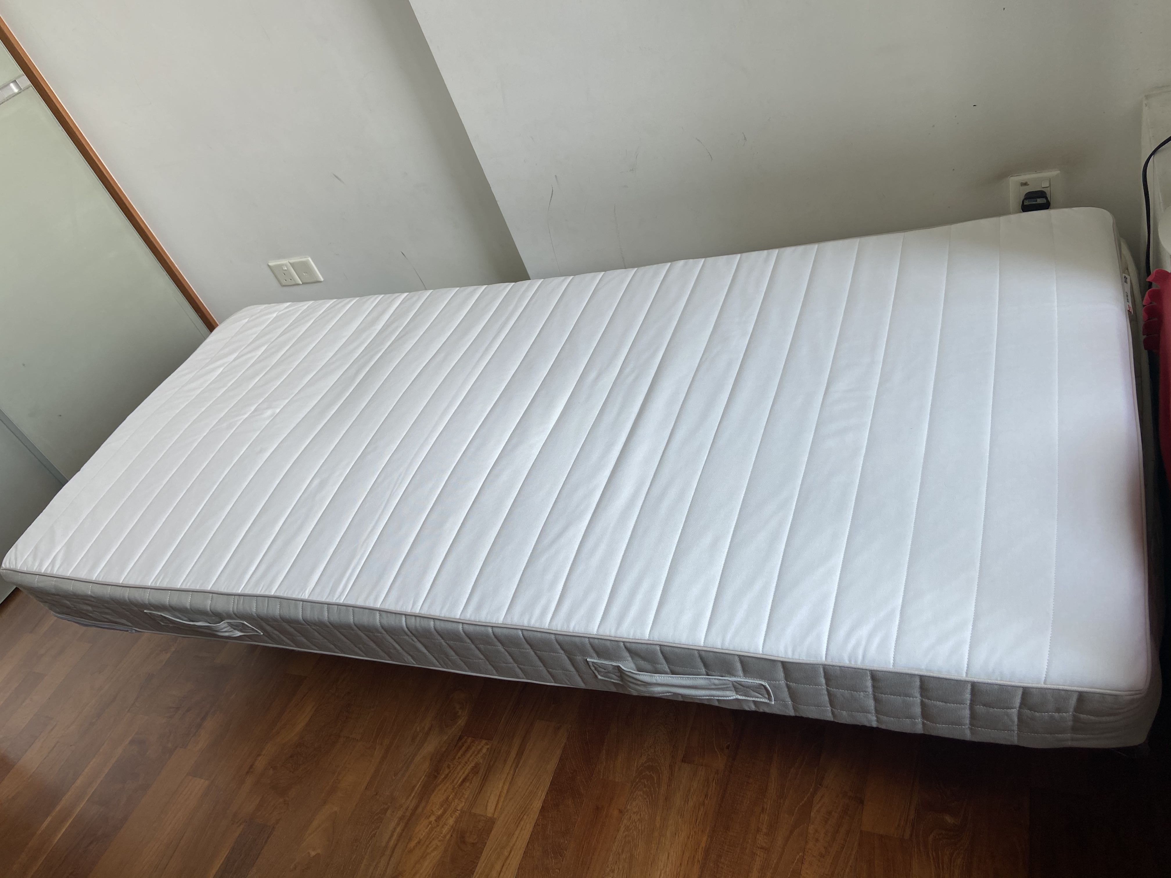 ikea spring mattress packaging dimensions