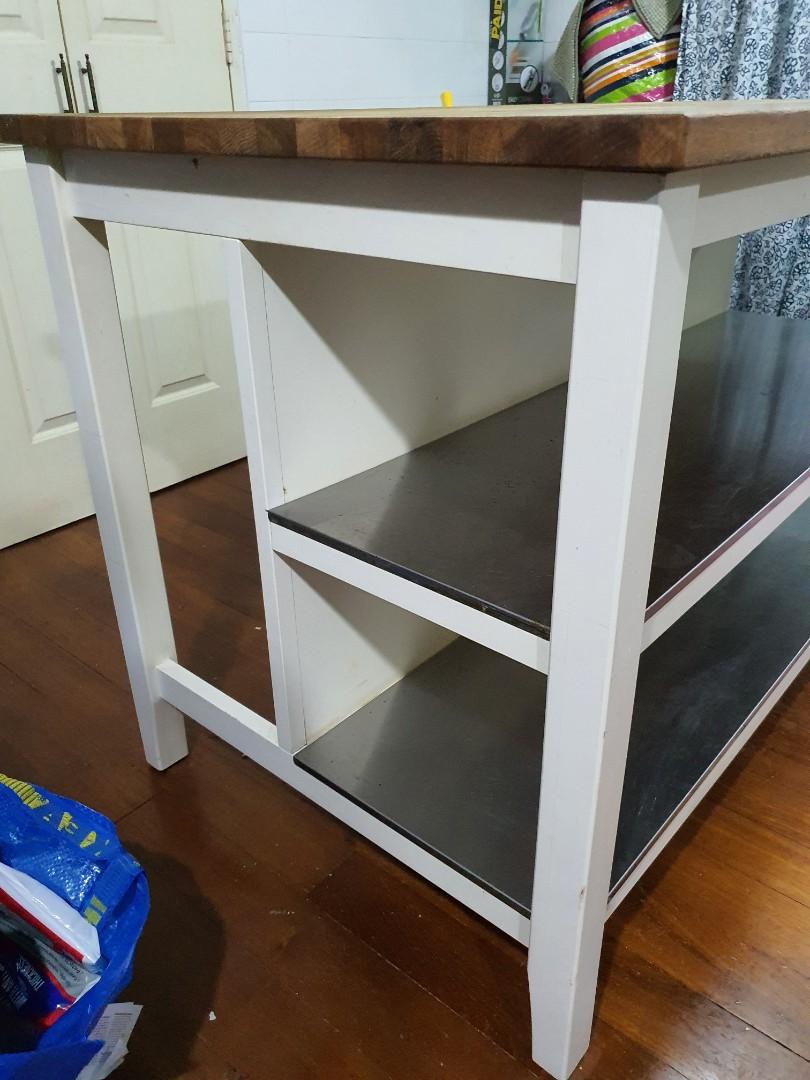 IKEA Stenstorp Kitchen Island, Furniture & Home Living, Furniture