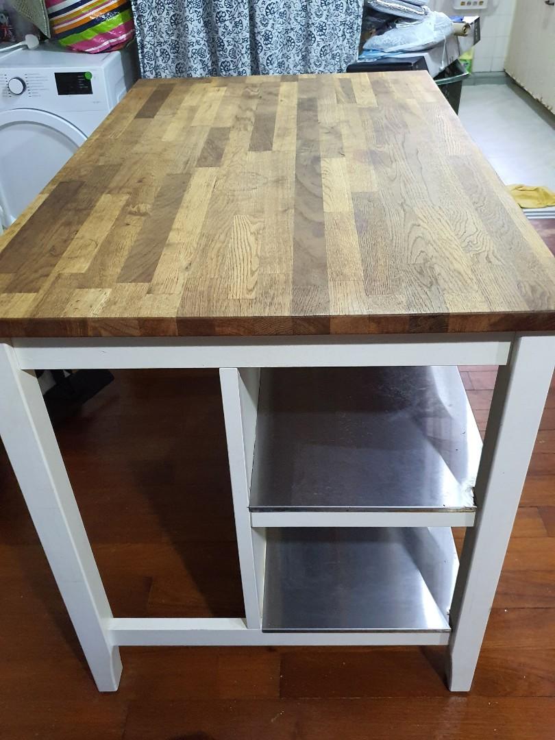IKEA Stenstorp Kitchen Island, Furniture & Home Living, Furniture