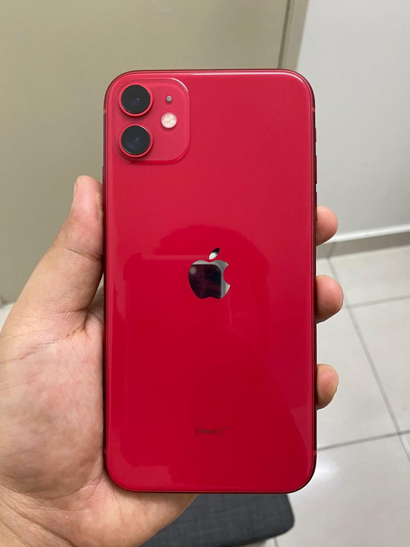 Iphone 11 128gb Product Red Mobile Phones Tablets Iphone Iphone 11 Series On Carousell
