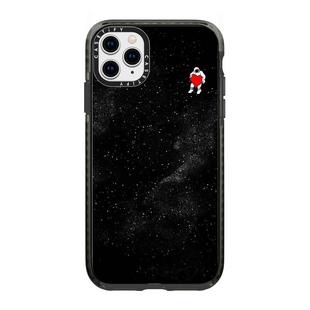 Iphone 11 Pro Max Casetify Love Space Impact Case In Black Mobile Phones Tablets Mobile Tablet Accessories Cases Sleeves On Carousell