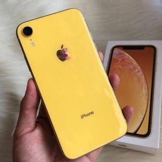 iPhone XR 128 GB Yellow Bonus Case Original