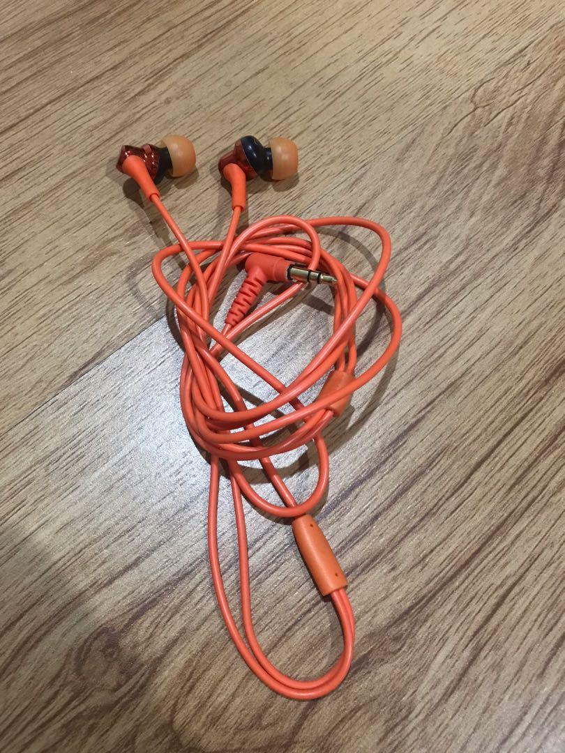 Jvc Stereo Mini Headphones Ha Fx26 V Orange Electronics Audio On Carousell