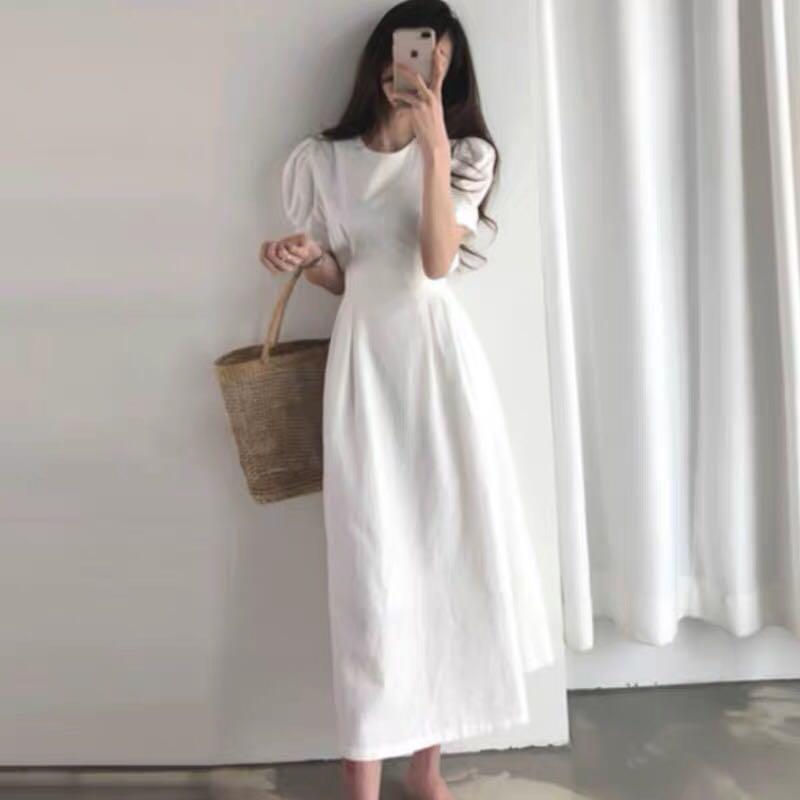 White korean clearance dress