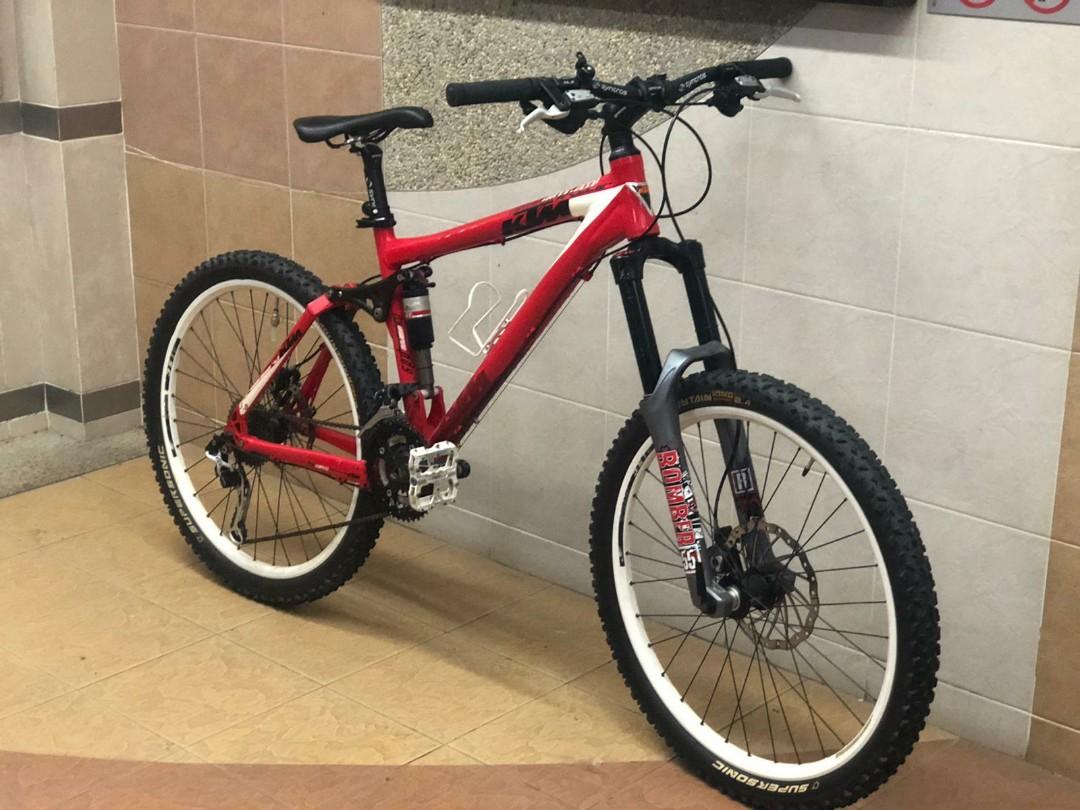 mtb ktm full suspension