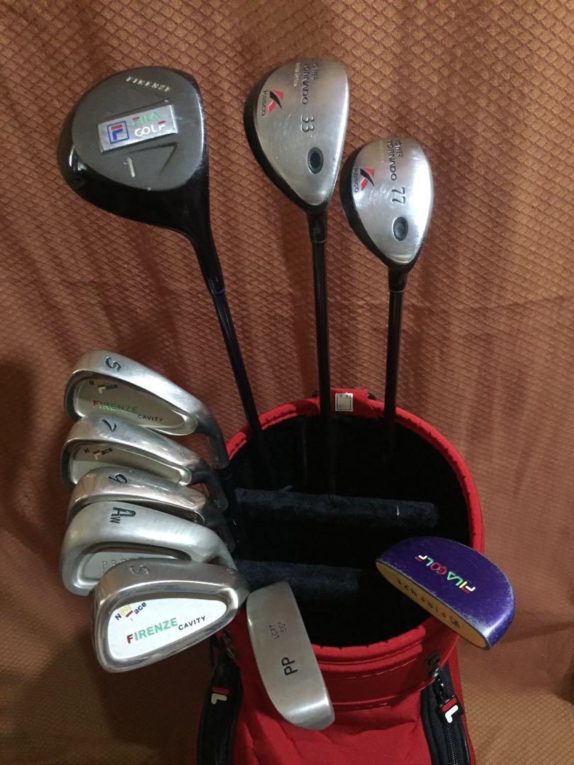 Ladies Golf Set GOLF With Fila Caddy Bag.., Sports Equipment, Sports & Games, Golf on Carousell