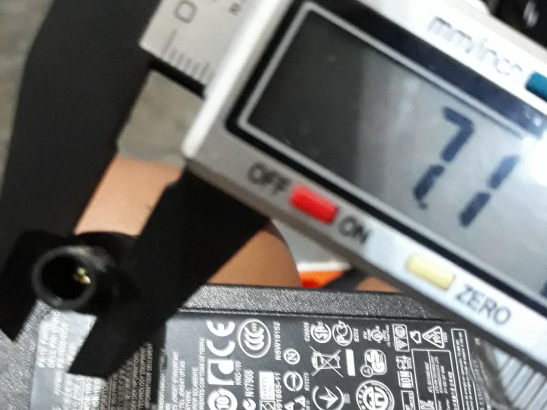 Dell Laptop Charger Adapter (Category: Laptops & Notebooks) located in Las Pinas. Submitted by jameyah24 (Listing ID 1033197827, Image 3). Description: used. 19.5V / 3.34A Dell Brand plug type, please refer to the last photo 2 units available.